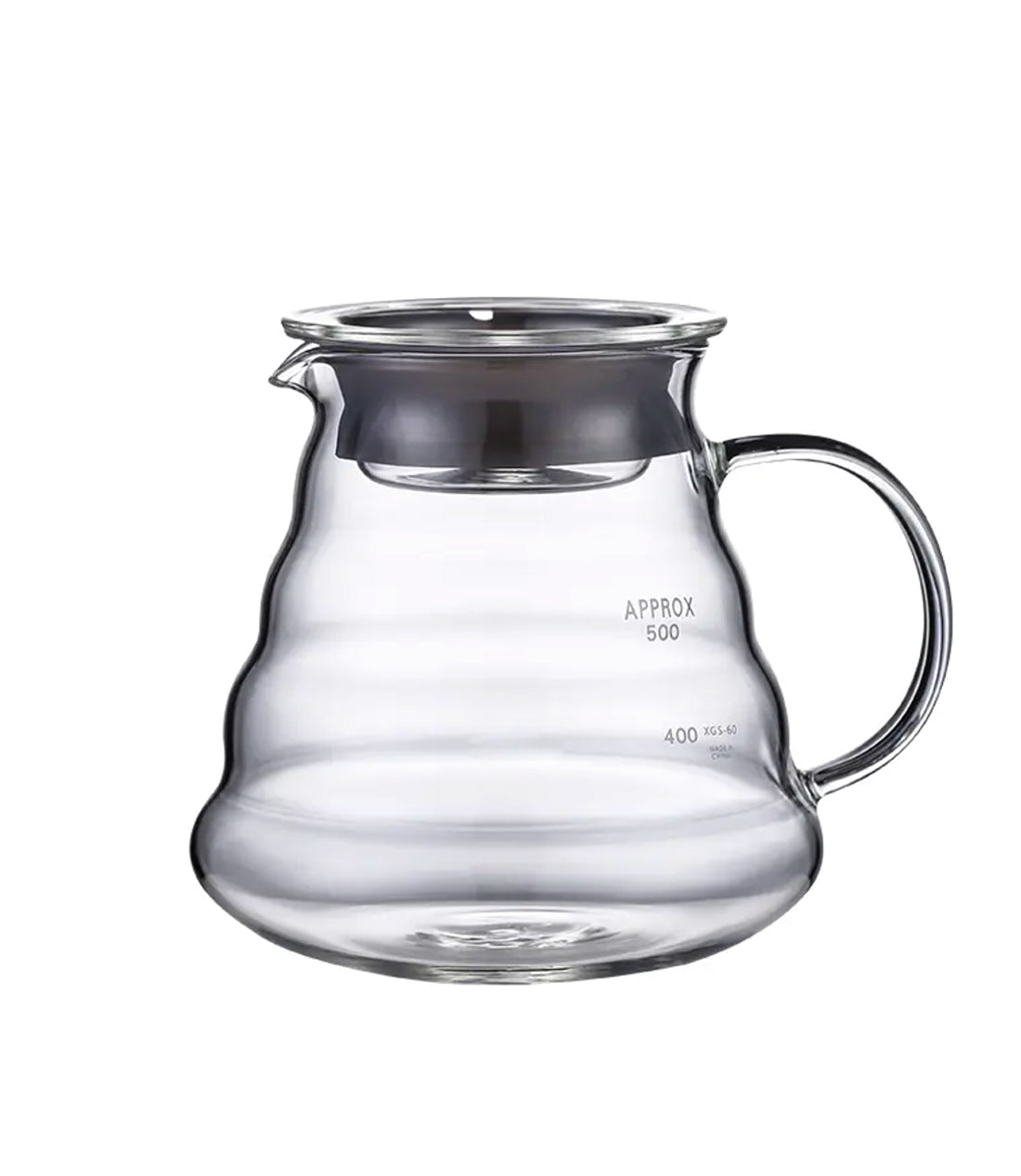 Server Vidrio Borosilicato con Tapa