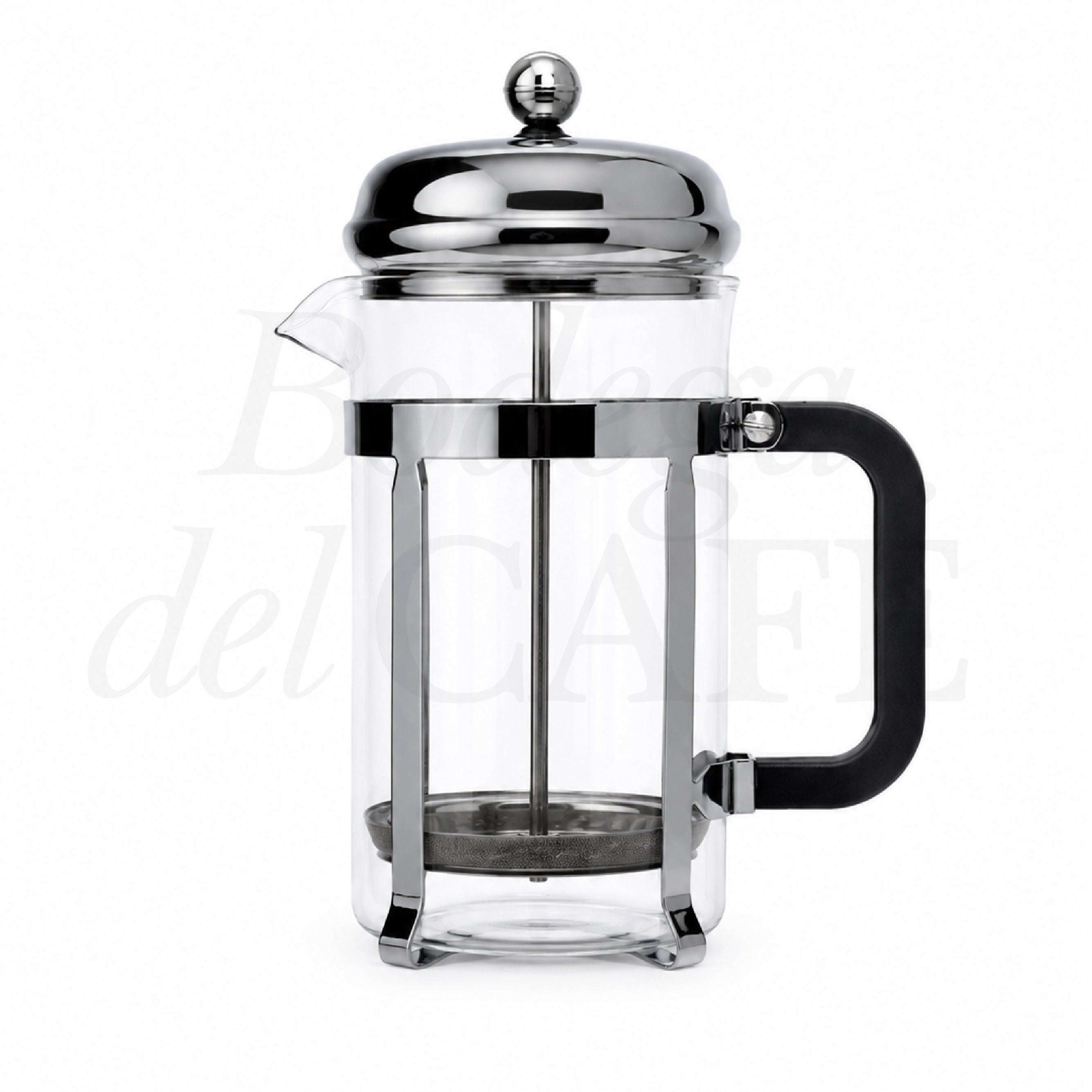 Prensa francesa Plateada 600 ml