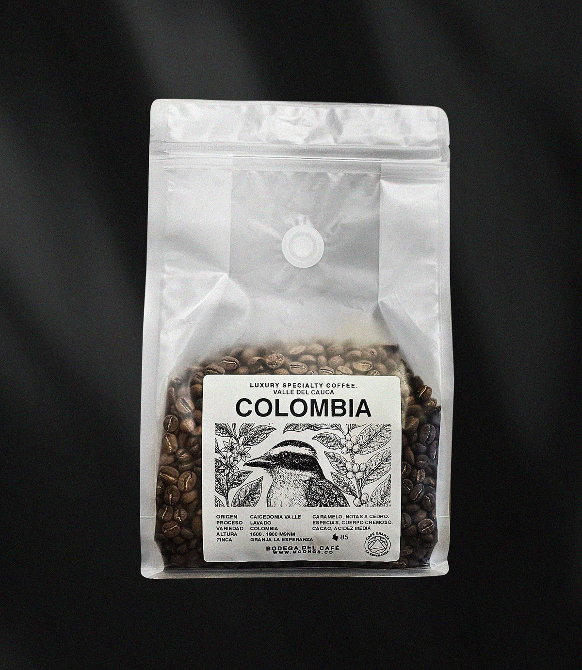 Colombia - Lavado - 250 gr Caicedonia - 500 g / En grano